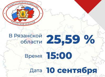 Явка избирателей во второй день голосования на 15.00 составила 25,59%